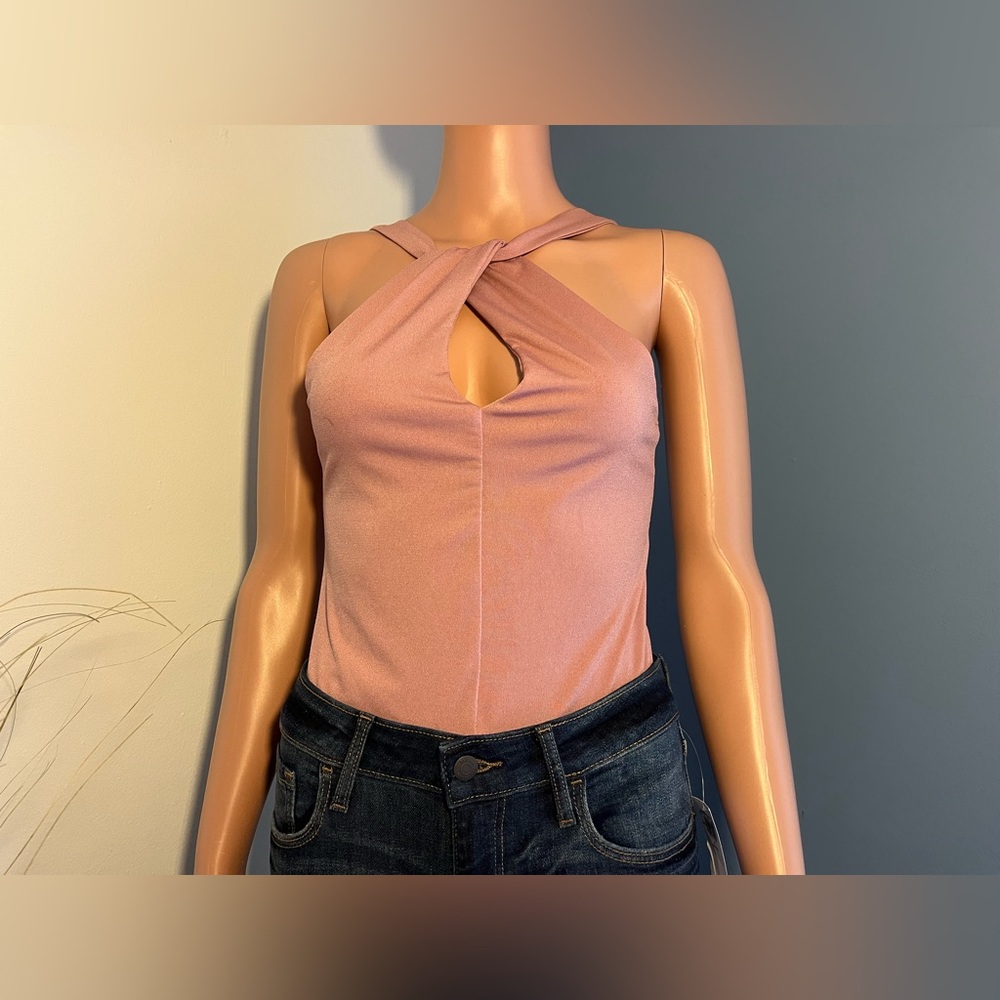 Bodysuit - Pink/Mauve color